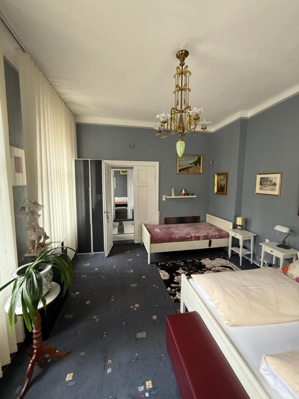 Pension Am Tiefen See Potsdam Bagian luar foto